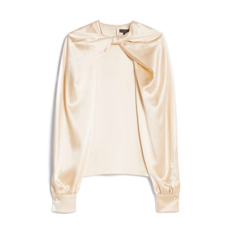 Silk Satin Blouse