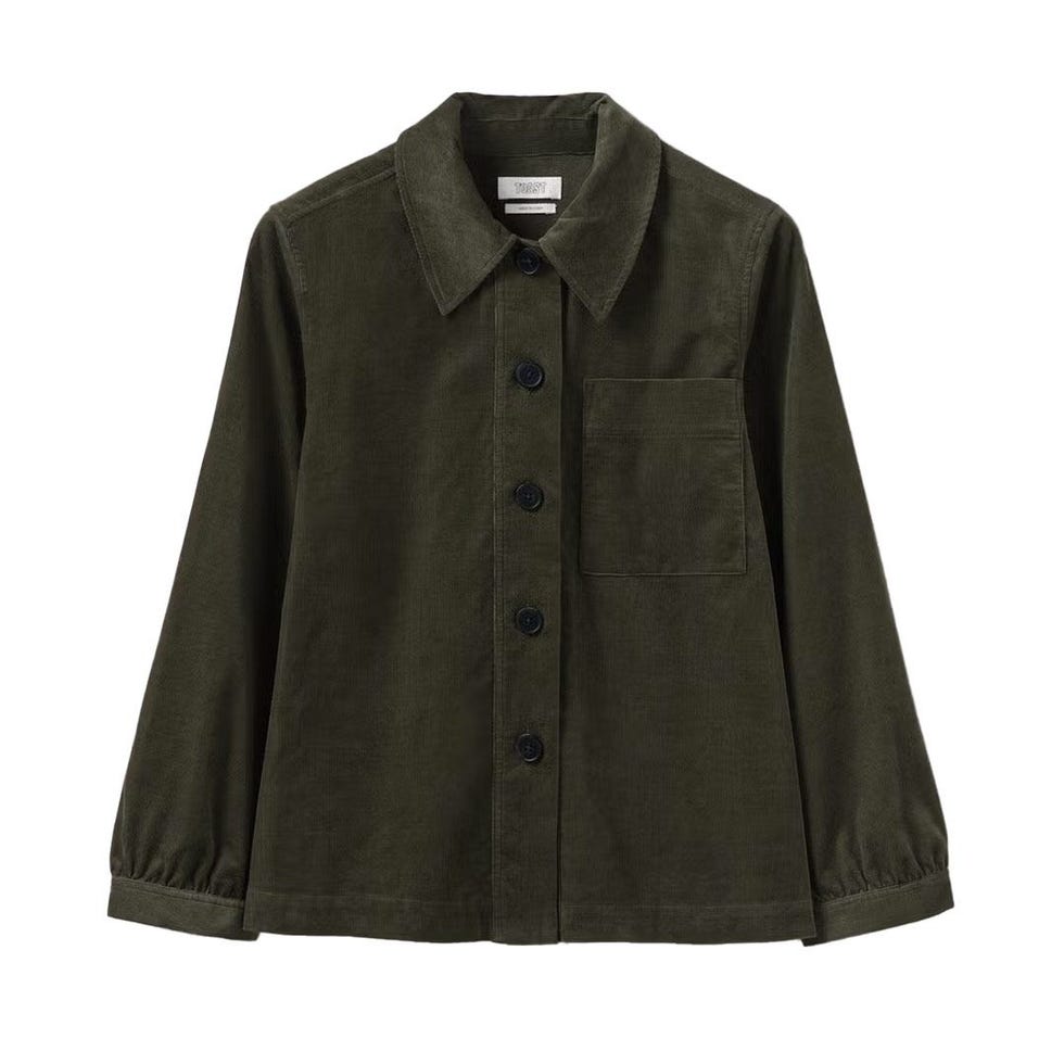 Baya Patch Pocket Organic Cord Shirt