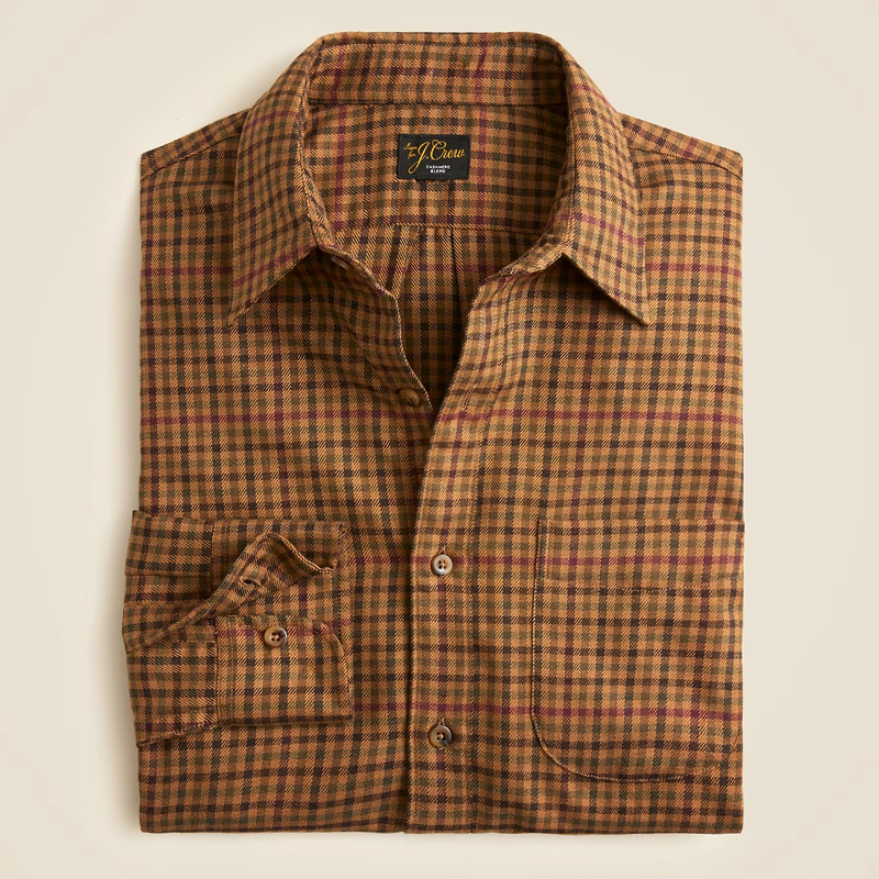 Cotton-Cashmere Blend Shirt