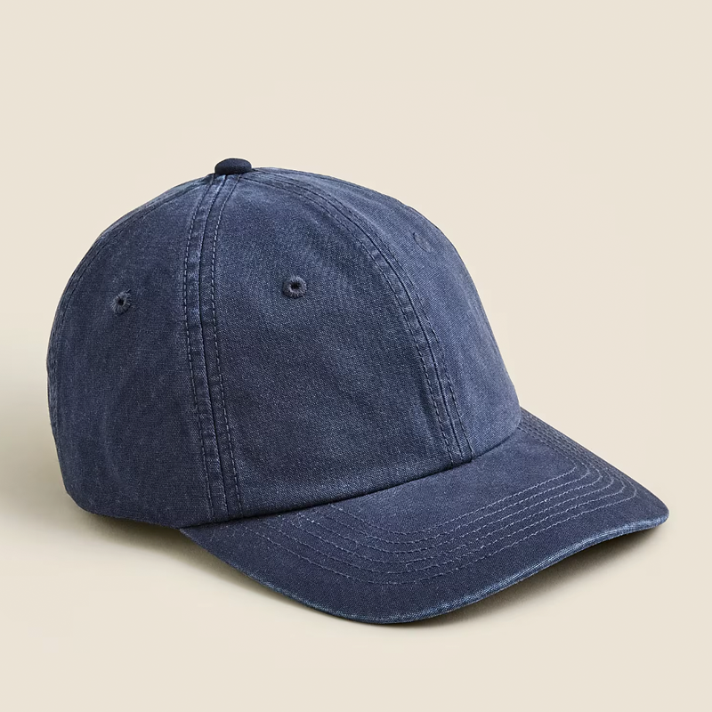 Washed Canvas Baseball Cap