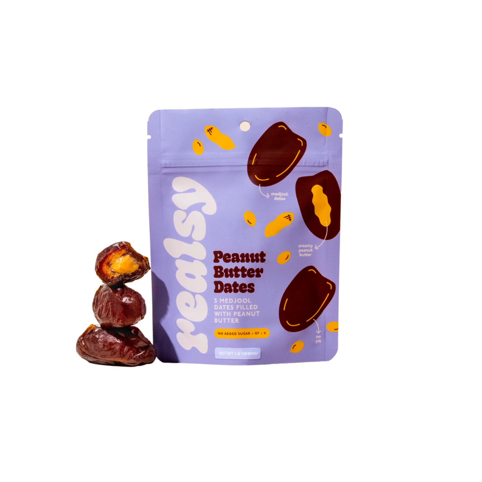 Realsy Peanut Butter-Filled Dates