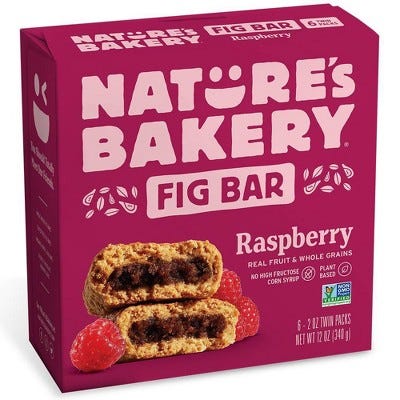 Nature's Bakery Raspberry Fig Bars