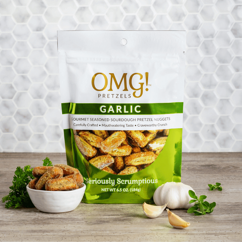 OMG! Garlic Pretzels