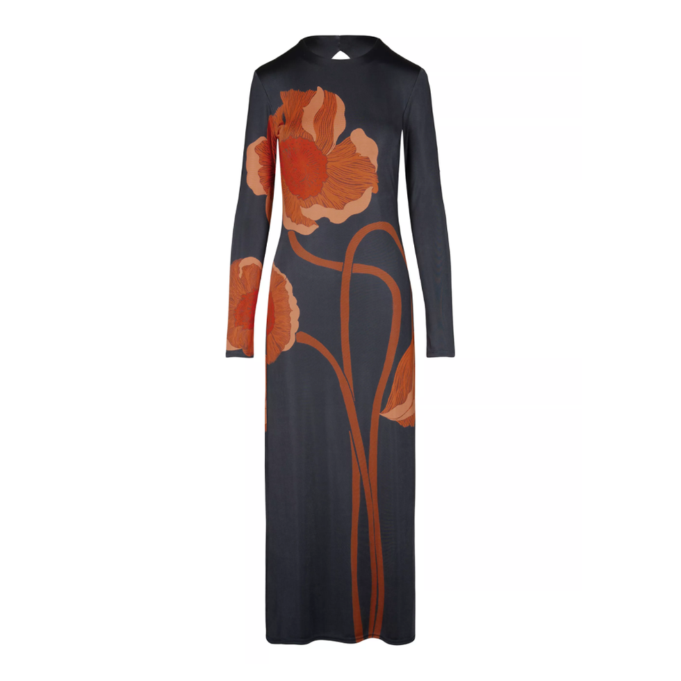 Colourful Allegory Maxi Dress