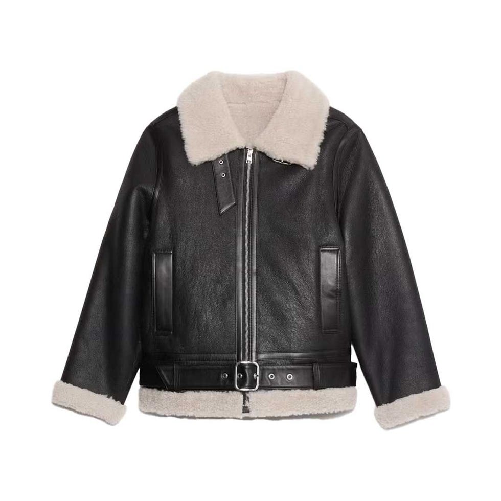 Shearling Aviator Jacket