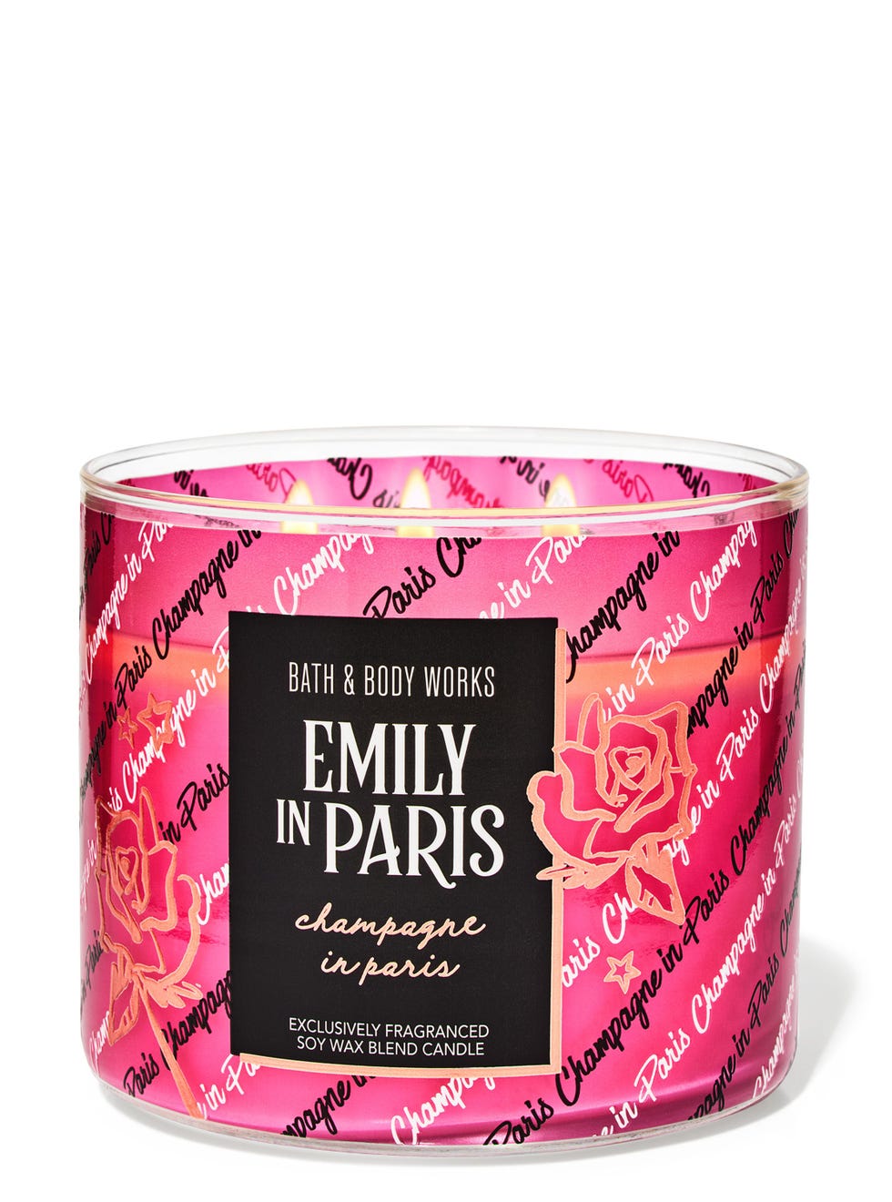 Champagne In Paris 3-Wick Candle