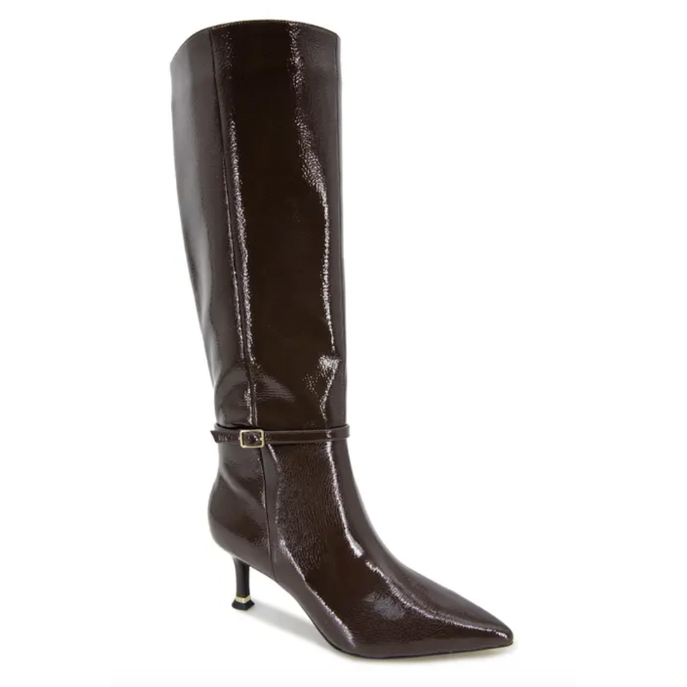 Kenneth Cole Utah Pointed Toe Knee High Boot