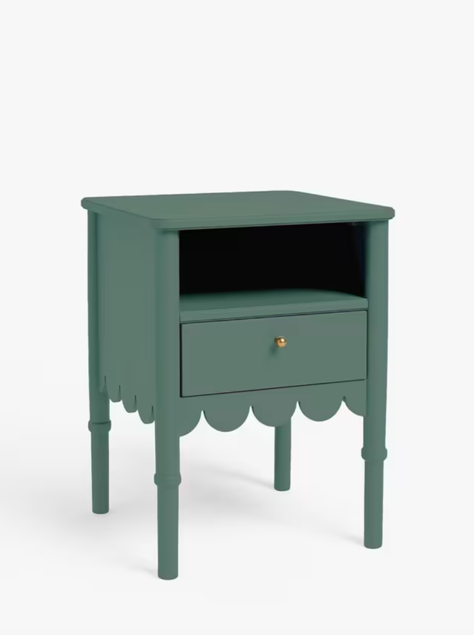 John Lewis ANYDAY Hem 1 Drawer Bedside Table