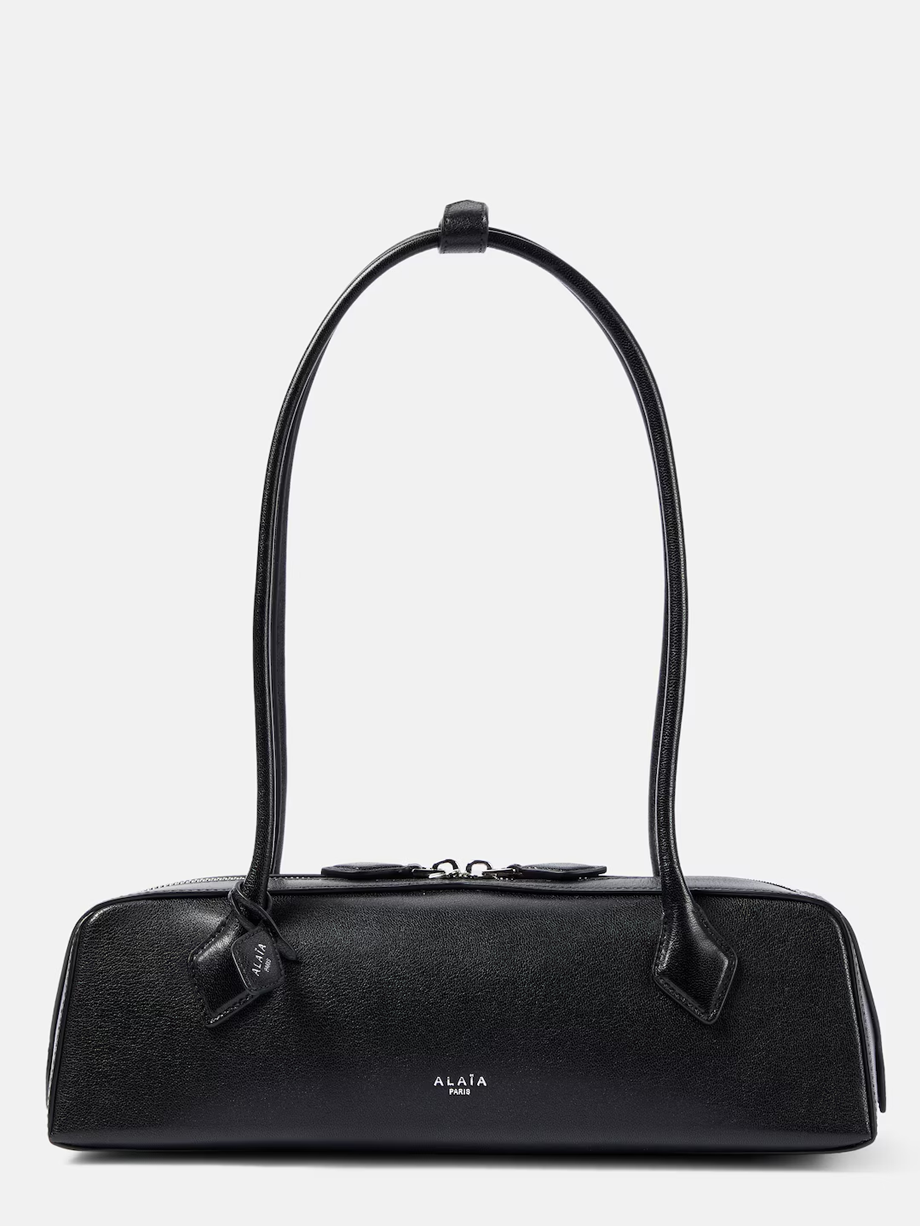Le Teckel leather shoulder bag
