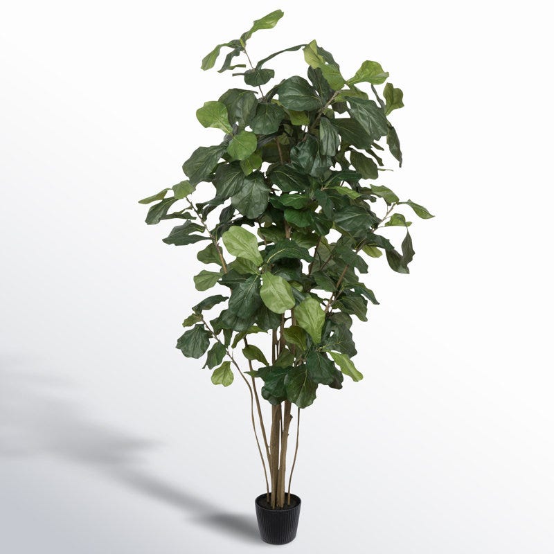 Faux Fiddle Leaf Fig Tree in Pot