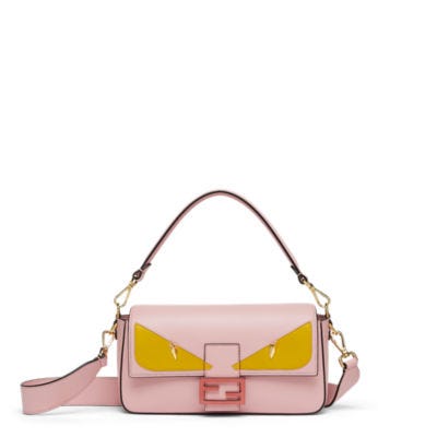 Lunar New Year Pink Leather Baguette