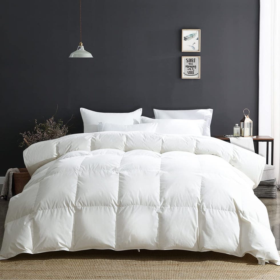 Luxury 100% Organic Cotton Down Feather Comforter