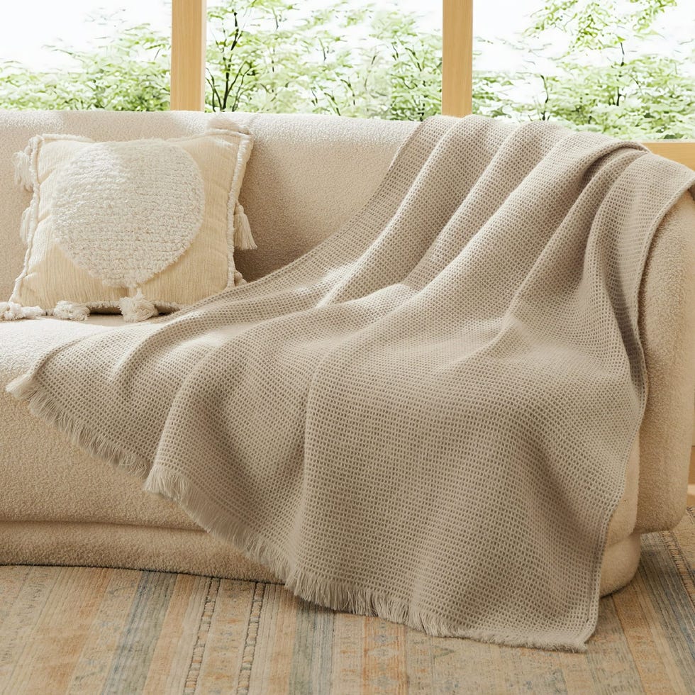 Knit Throw Blanket  