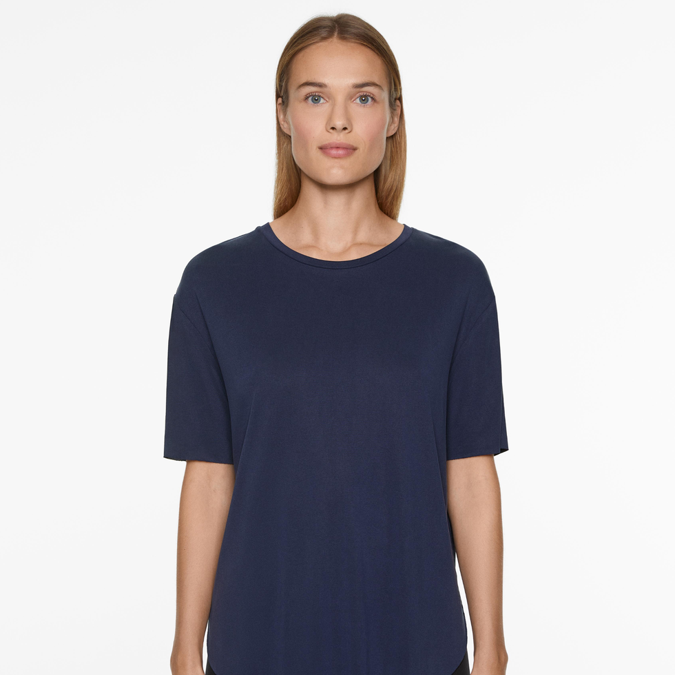 Modal Blend Short-sleeved T-shirt