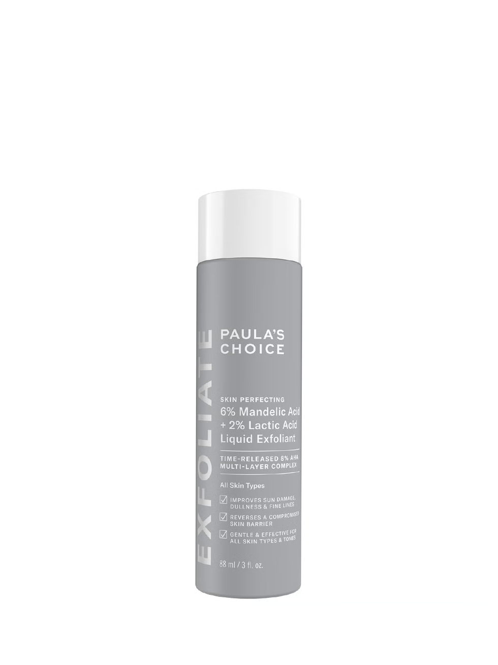 Skin Perfecting 6% Mandelic Acid and 2% Lactic Acid Liquid Exfoliant