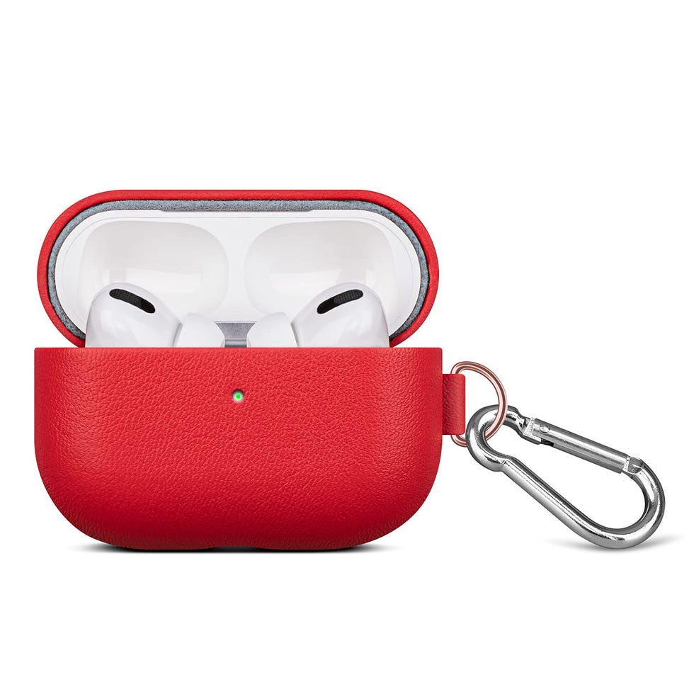 Lopie Leather Case with Keychain for AirPods Pro