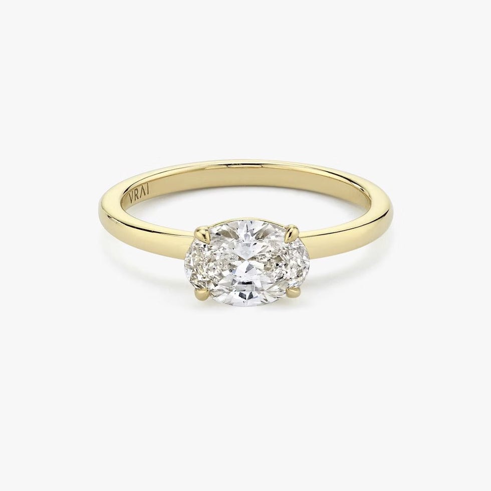 The Signature Oval Engagement Ring