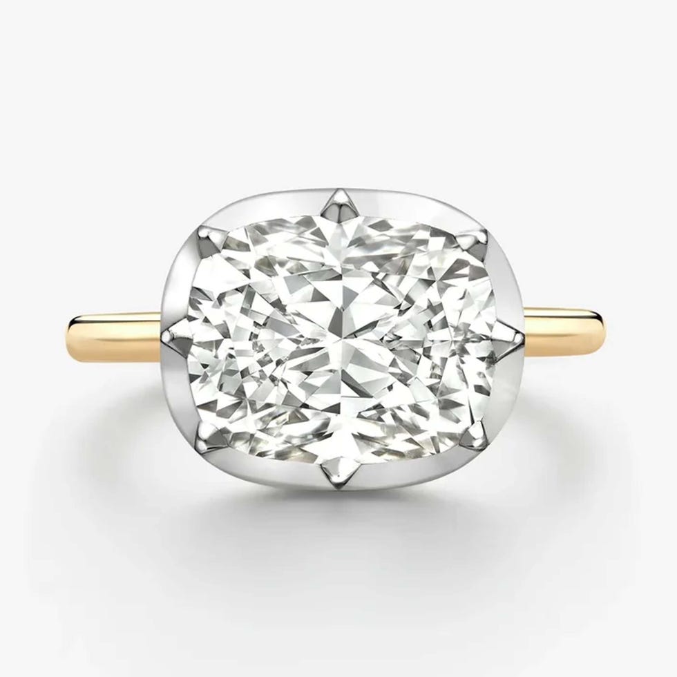 Jessica McCormack east-west cushion cut