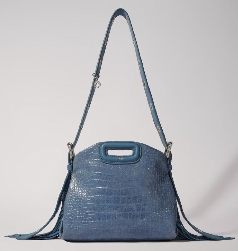 Bolso en piel de Maje