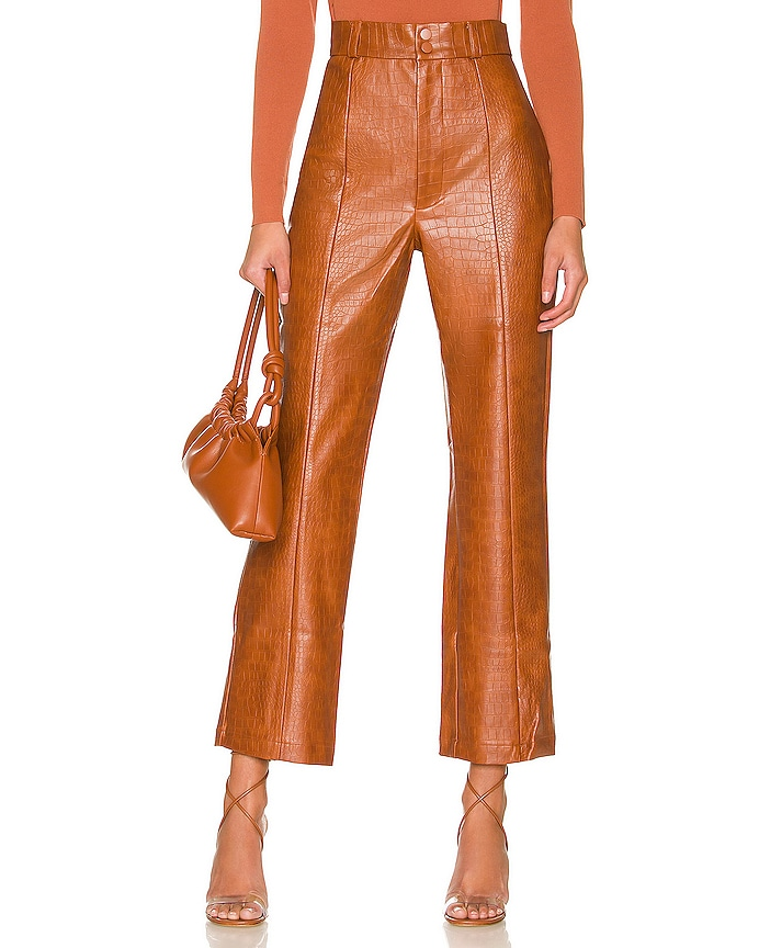 Croc Vegan Leather Pant