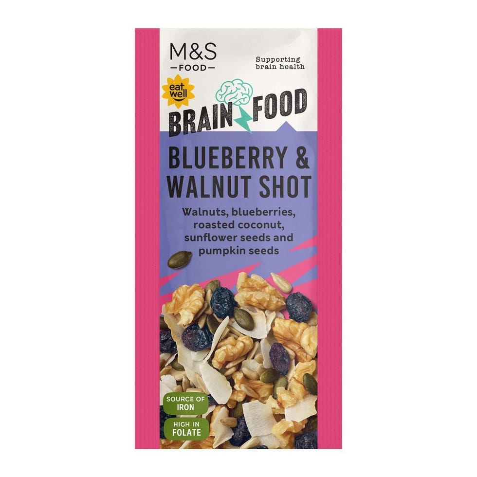 Brain Food Blueberry and Walnut Shot