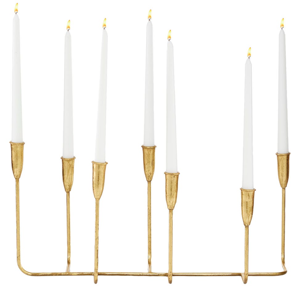 Metal Slim 7 Candle Candelabra