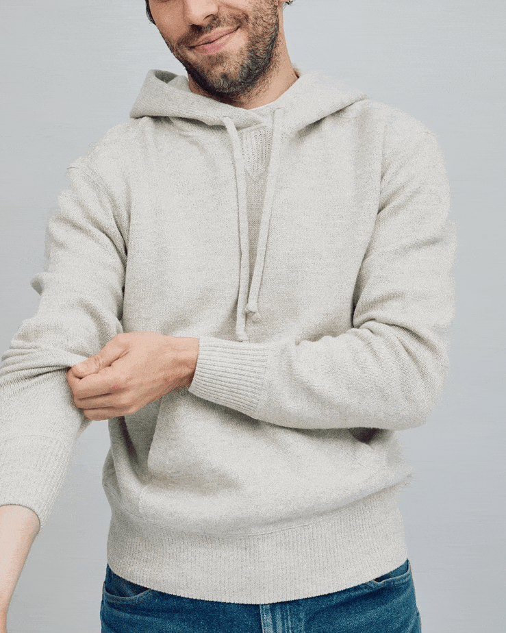 Loopback Wool Hooded Sweatshirt Loopback Wool Hooded Sweatshirt