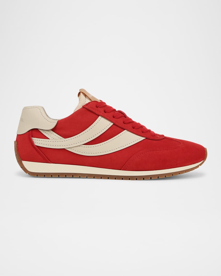 Oasis Bicolor Leather Runner Sneakers