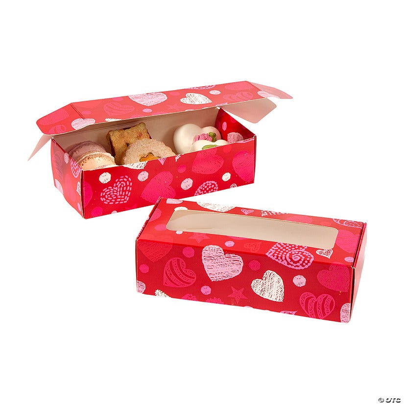 Valentine’s Day Cookie Boxes