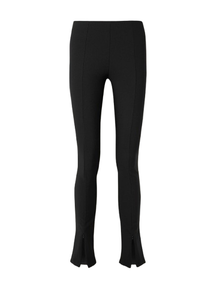 Reya ribbed stretch-jersey flared leggings