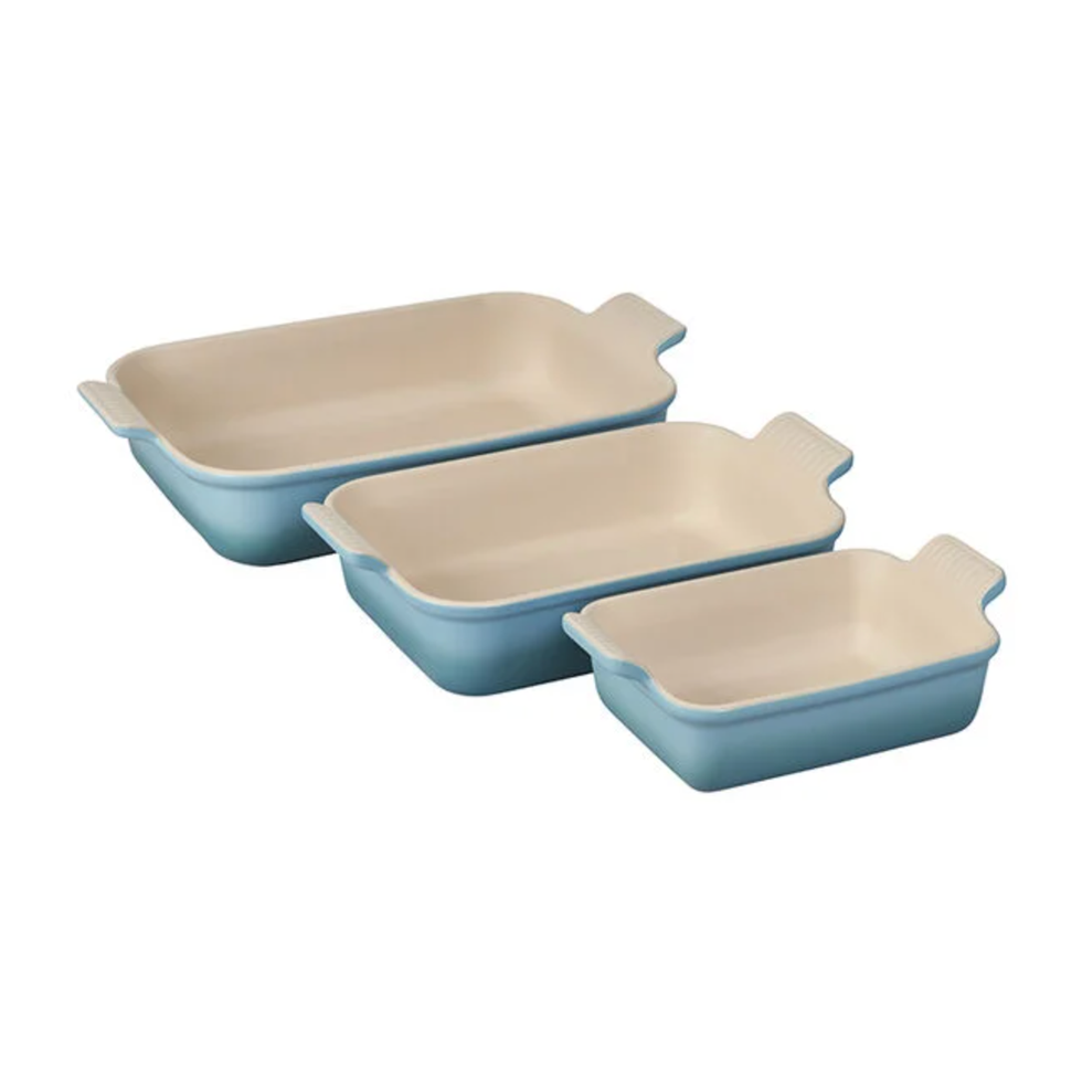 Heritage 3-Piece Rectangular Baking Dish Set