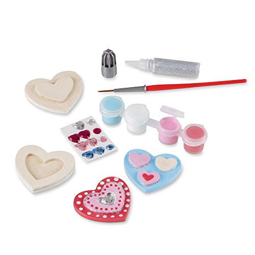 Melissa & Doug Created by Me! Wooden Heart Magnets Kit