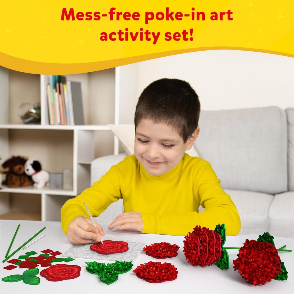 Skillmatics Poke-in Art Rose Bouquet