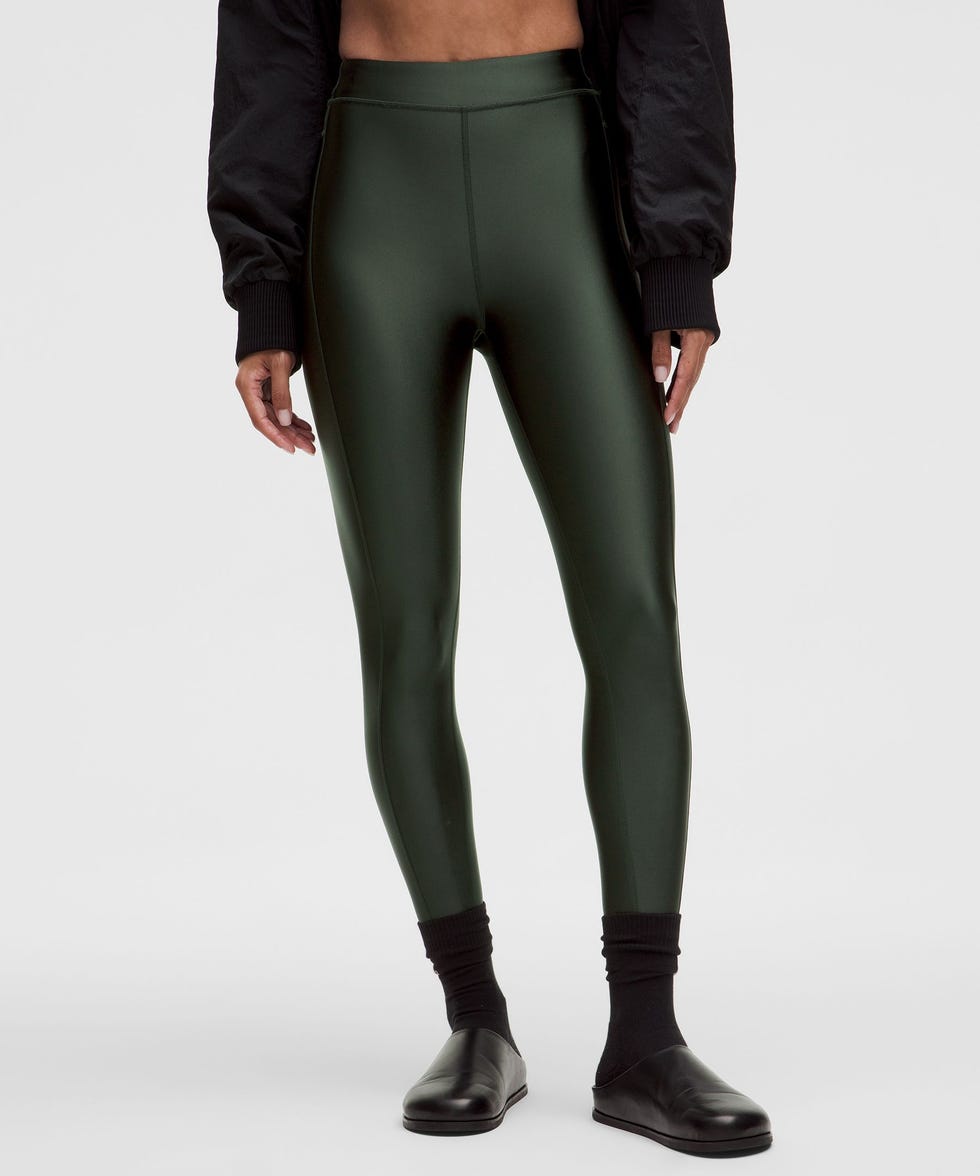 Satin Shine High-Rise Leggings