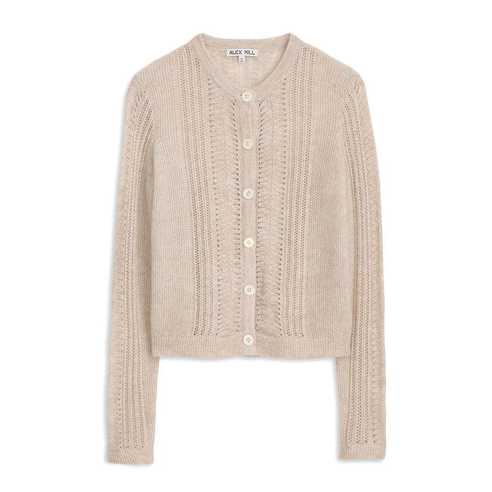 Faye Pointelle Cardigan  