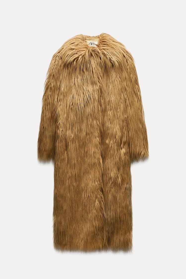 Long Faux Fur Coat