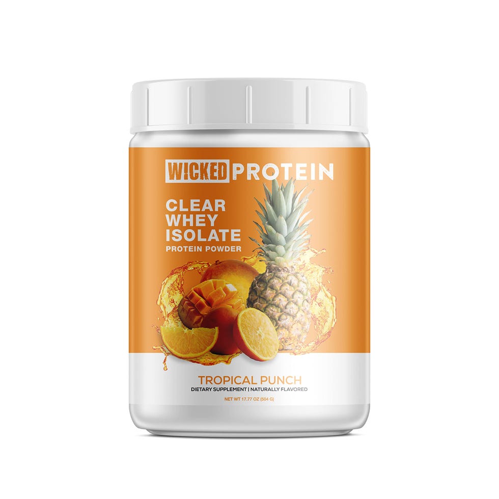 WICKED Protein Powder, Clear Whey Isolate (Tropical Punch)