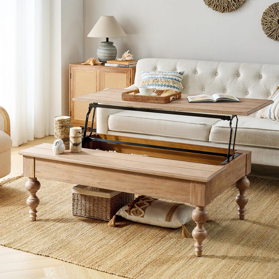 Wood Lift Top Coffee Table