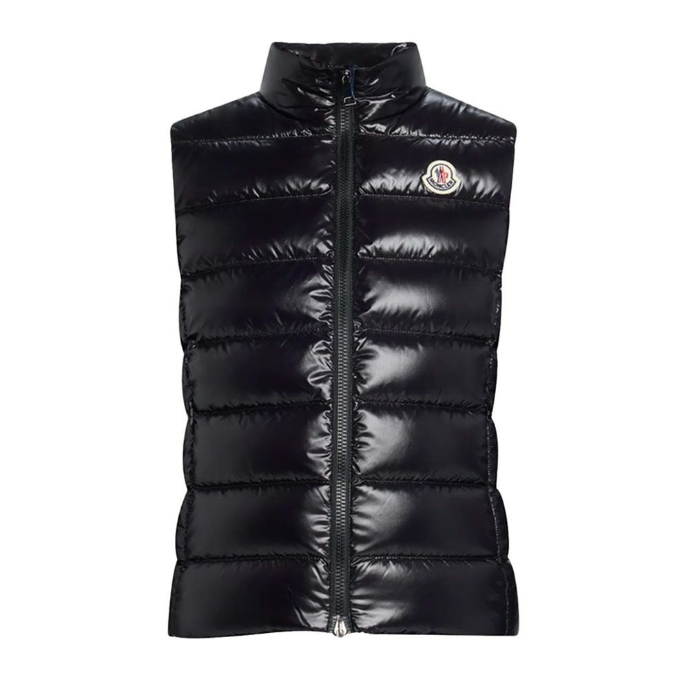 Ghany Shiny Quilted Puffer Vest