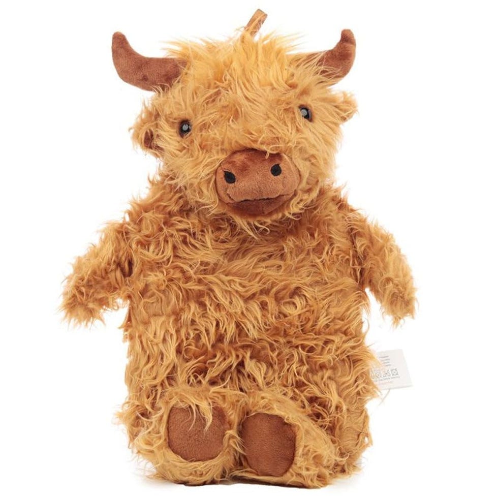 Snuggables Highland Cow 1L Hot Water Bottle