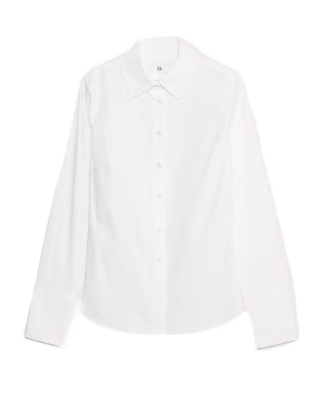 Riley Tailored-Fit Poplin Shirt