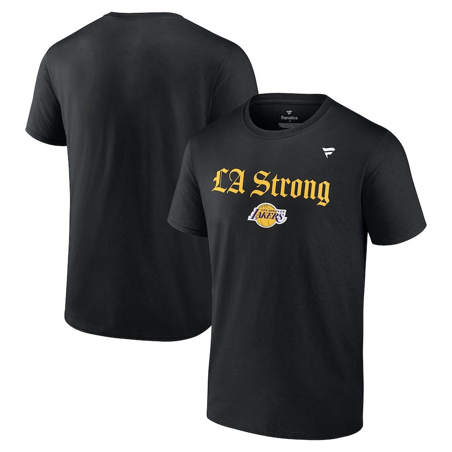 Los Angeles Lakers Fanatics Unisex L.A. Strong T-Shirt