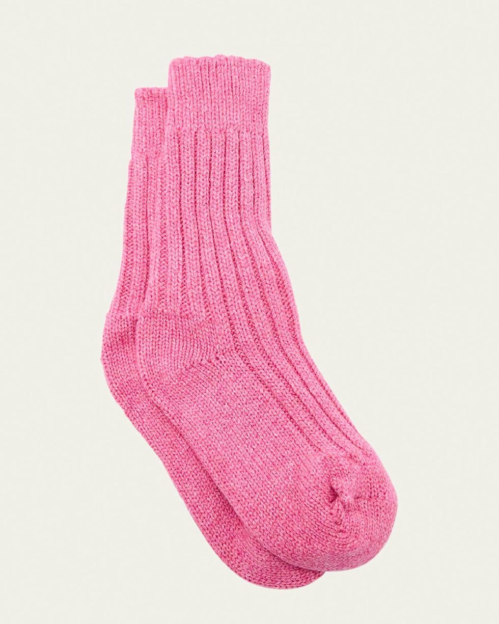 Yosemite Ribbed Cashmere Socks