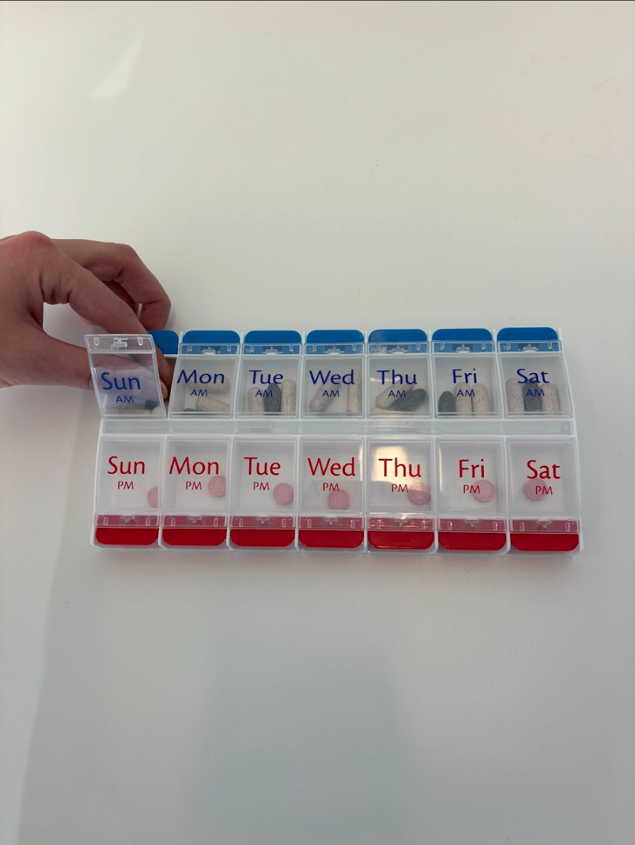 Push Button (7 Day) Pill Case
