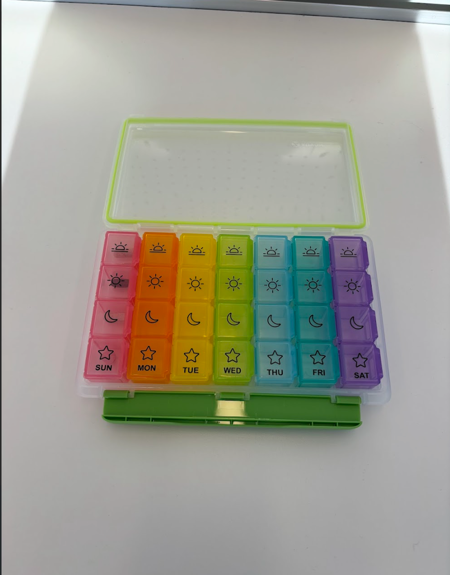 iMedassist Moisture-Proof Weekly Pill Organizer