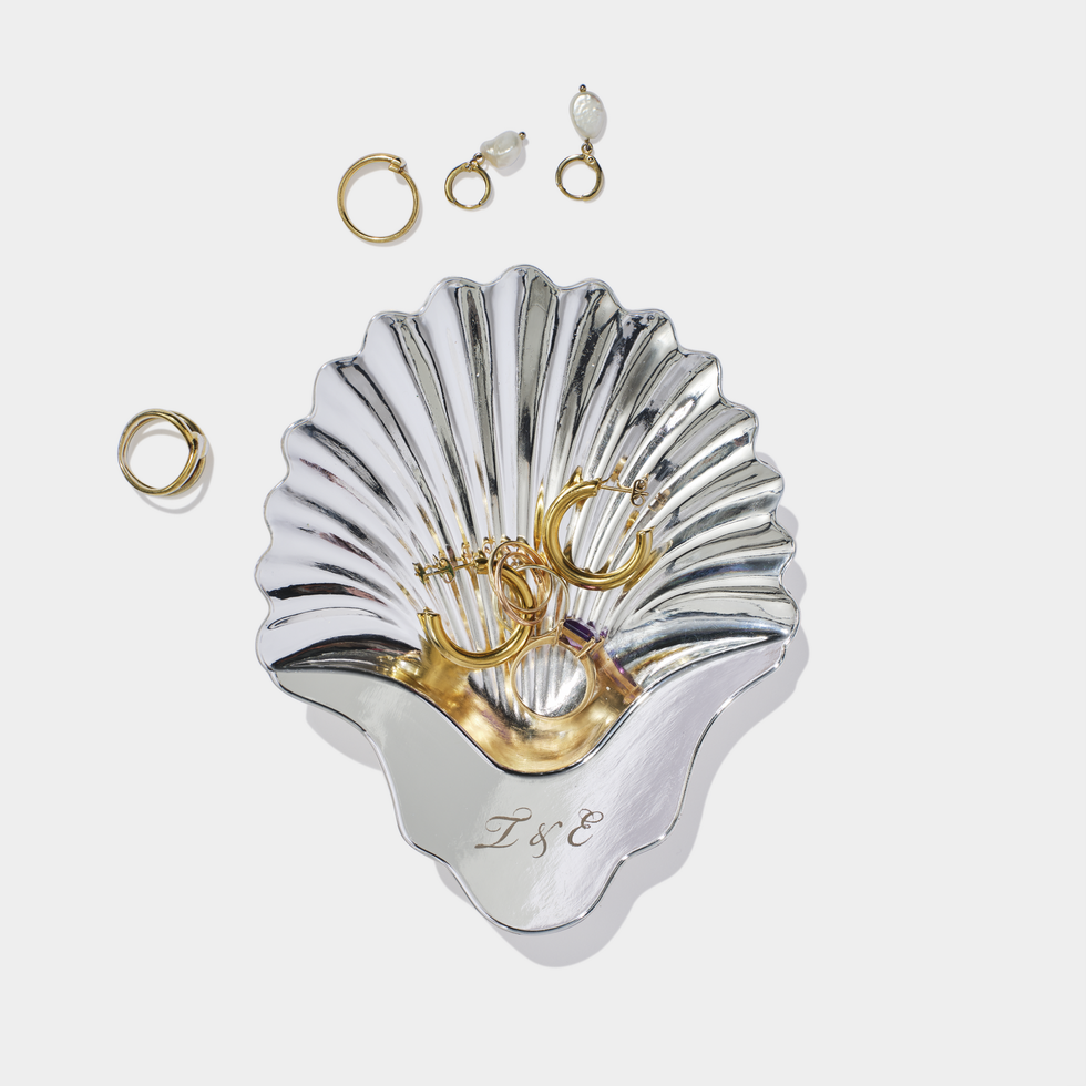 Silver Shell Dish