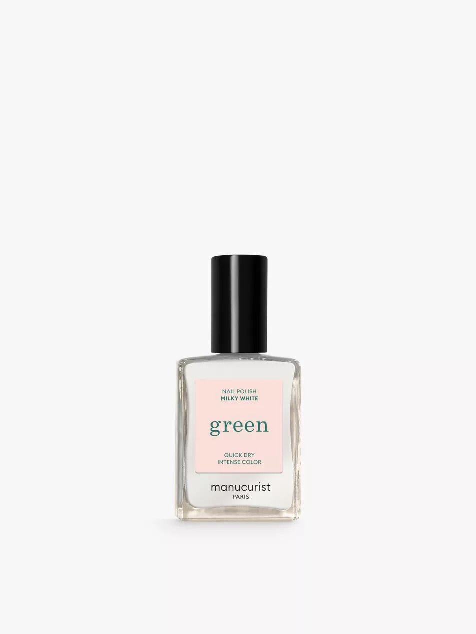 Green Flash LED Gel Polish in Milky White