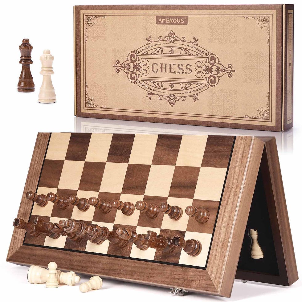 Magnetic Wooden Chess Set