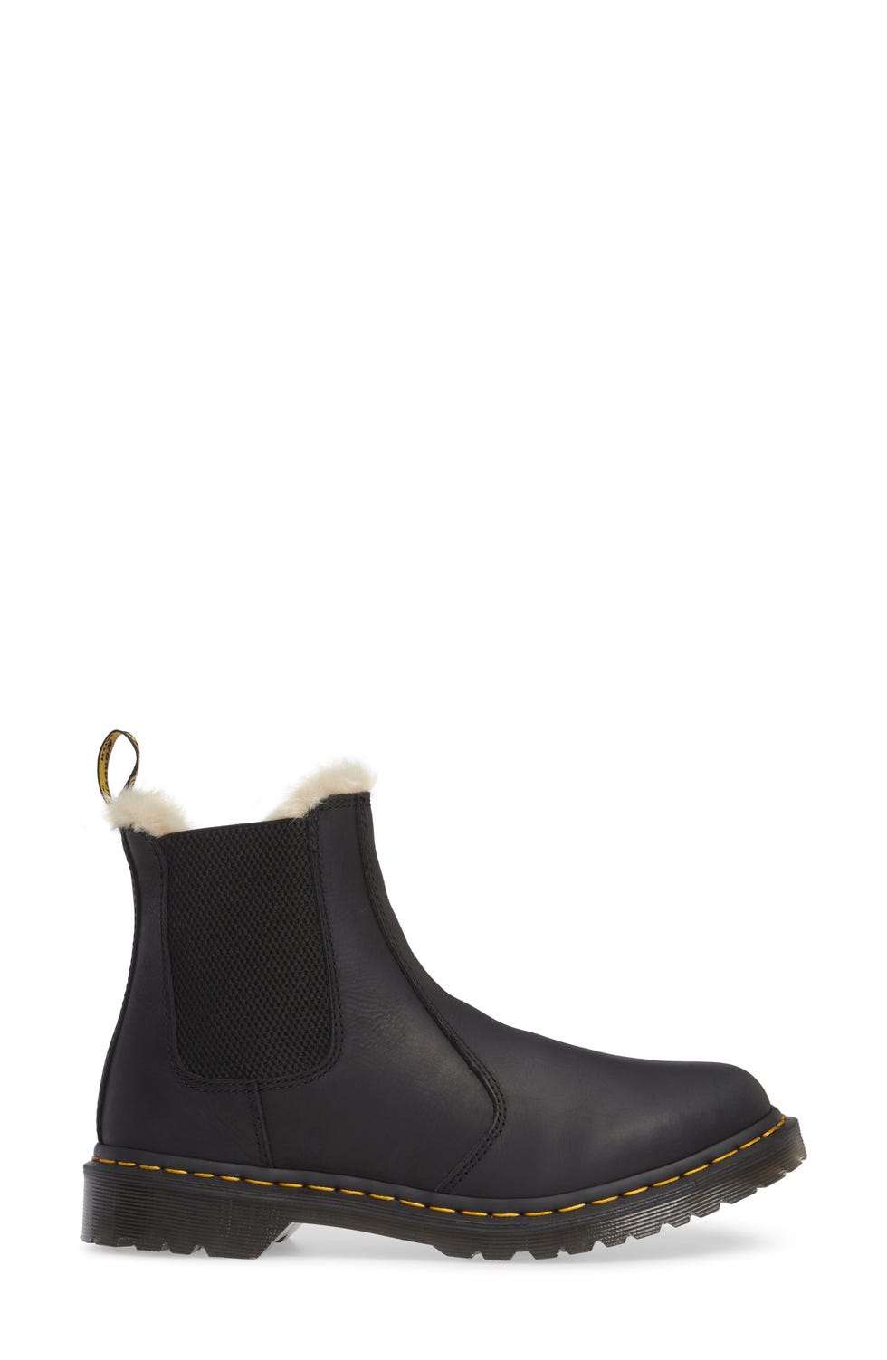 Faux Shearling Chelsea Boot