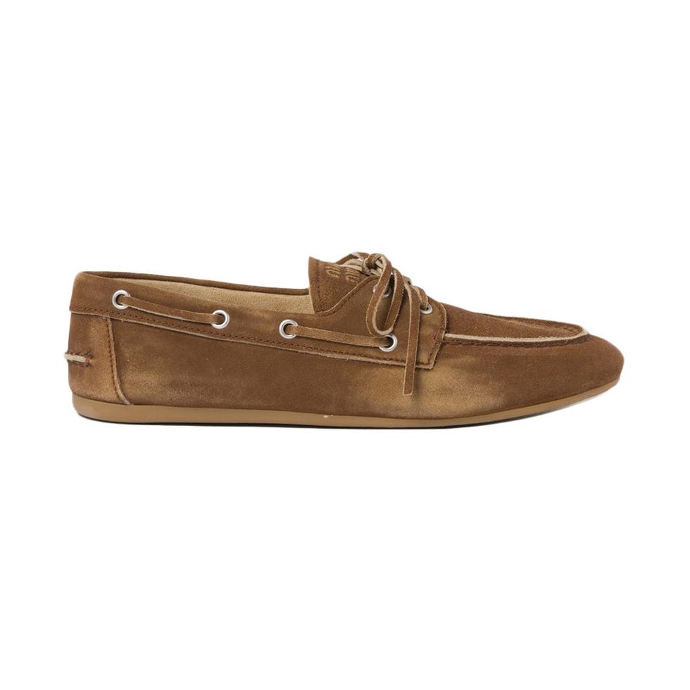 Faded Unlined Suede Loafers